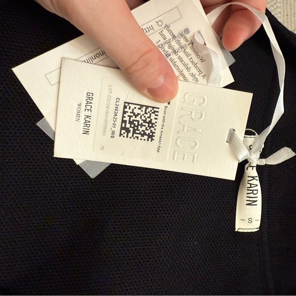 Grace Karin Sweater Blazer - Picture 4 of 5